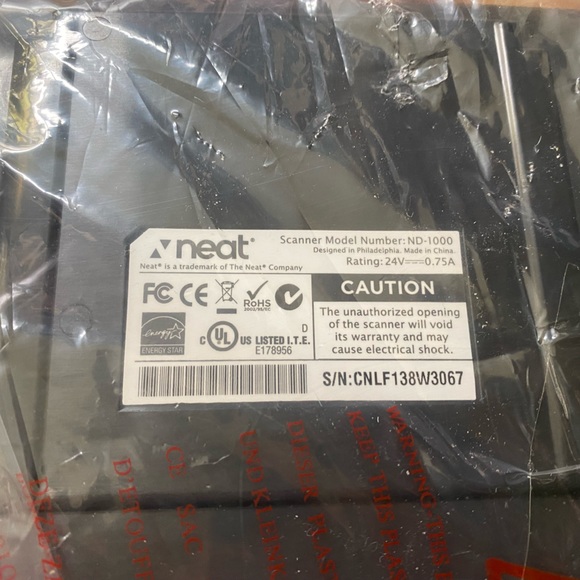 NEW NeatDesk Scanner ND-1000 - Picture 5 of 5